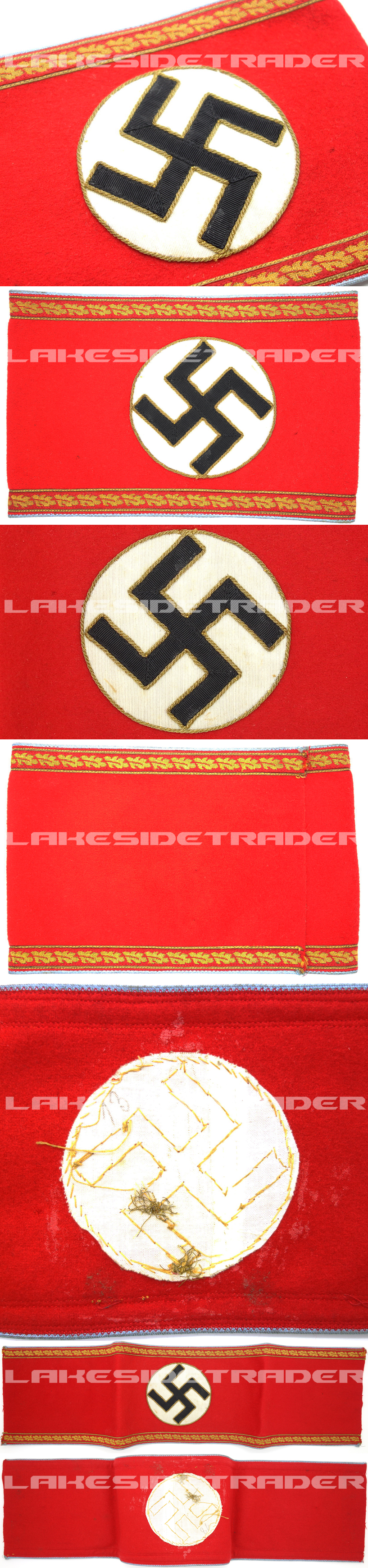 NSDAP Administrative Orts Level Armband