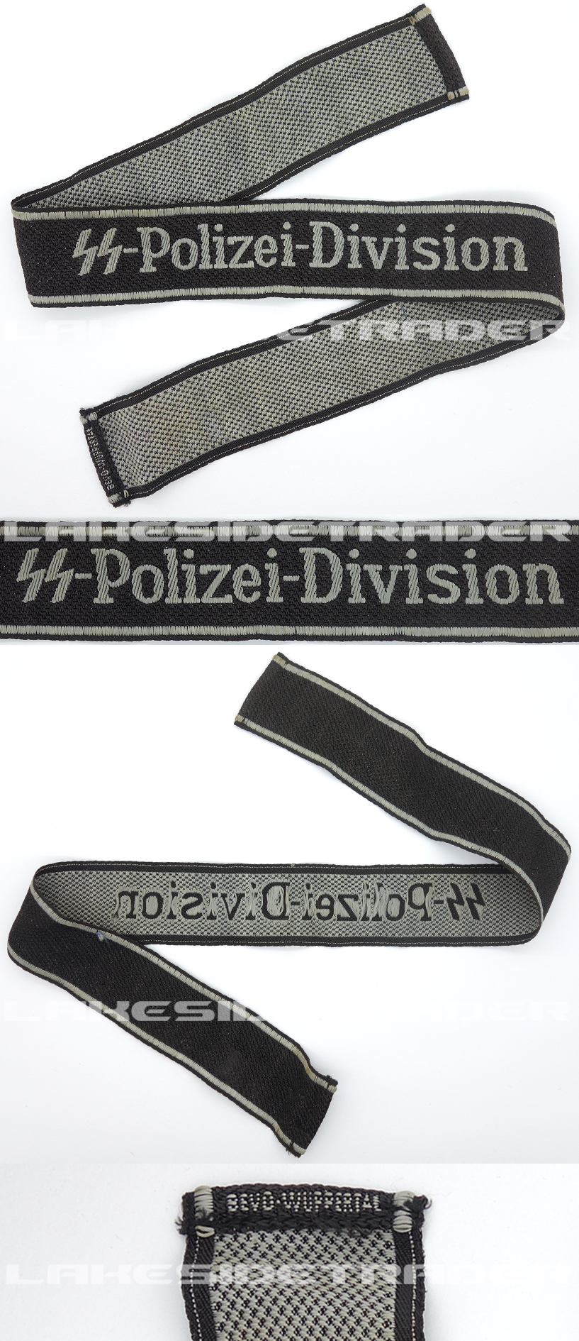 SS Polizei-Division EM/NCO Cufftitle