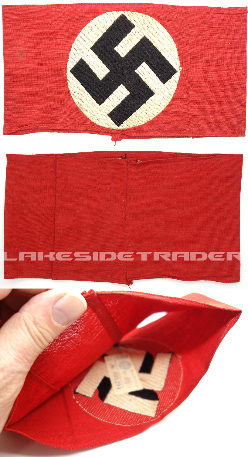 Early tagged NSDAP Armband variant