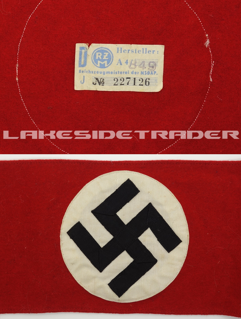 Tagged - Wool NSDAP Armband