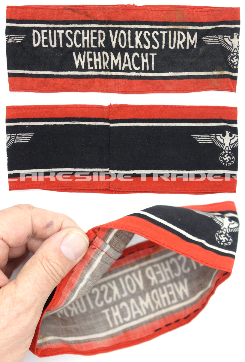 Deutscher Volkssturm Wehrmacht Armband