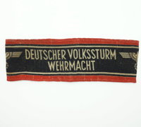 Deutscher Volkssturm Wehrmacht Armband