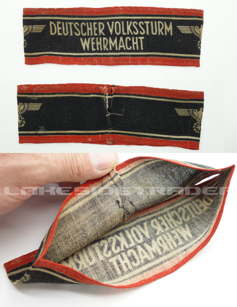 Deutscher Volkssturm Wehrmacht Armband