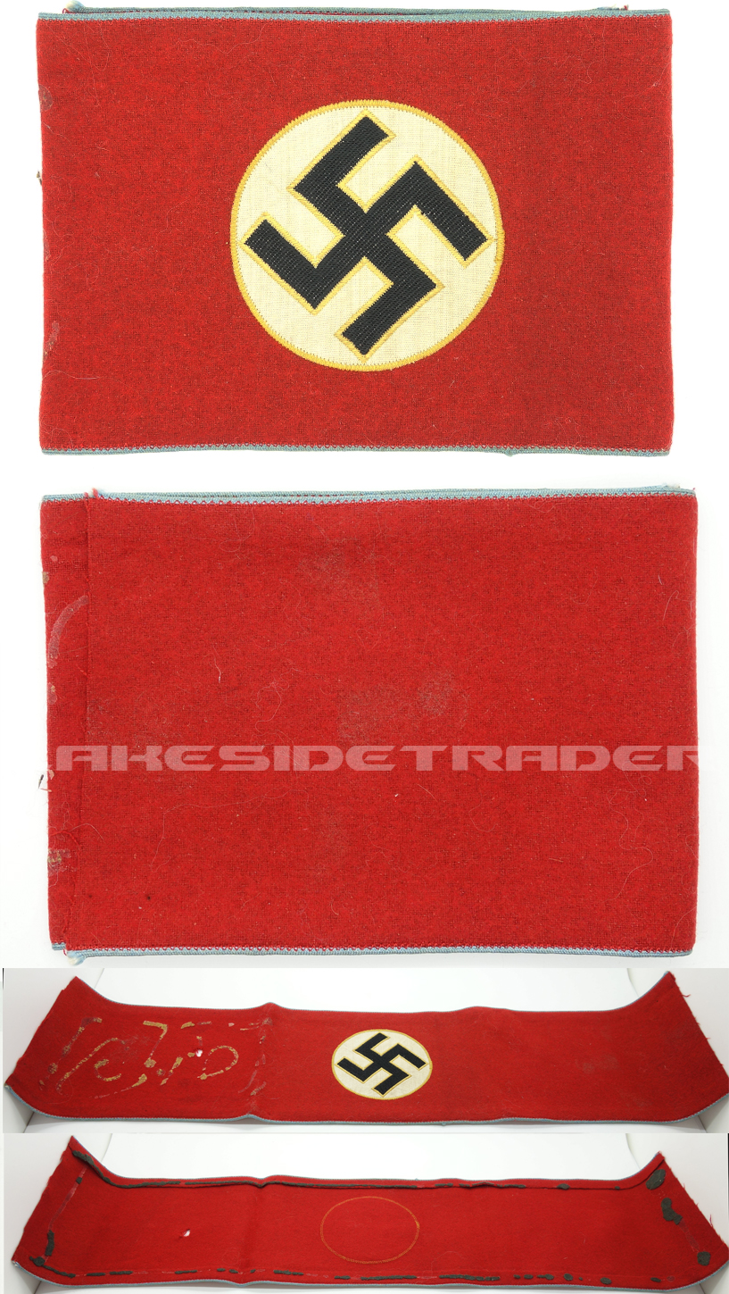 Ortsgruppe Political Leader Candidate Armband