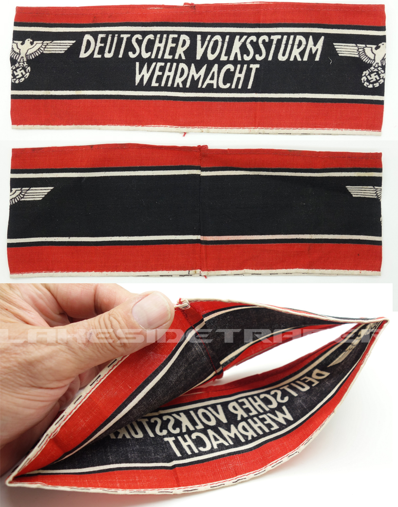 Deutscher Volkssturm Wehrmacht Armband
