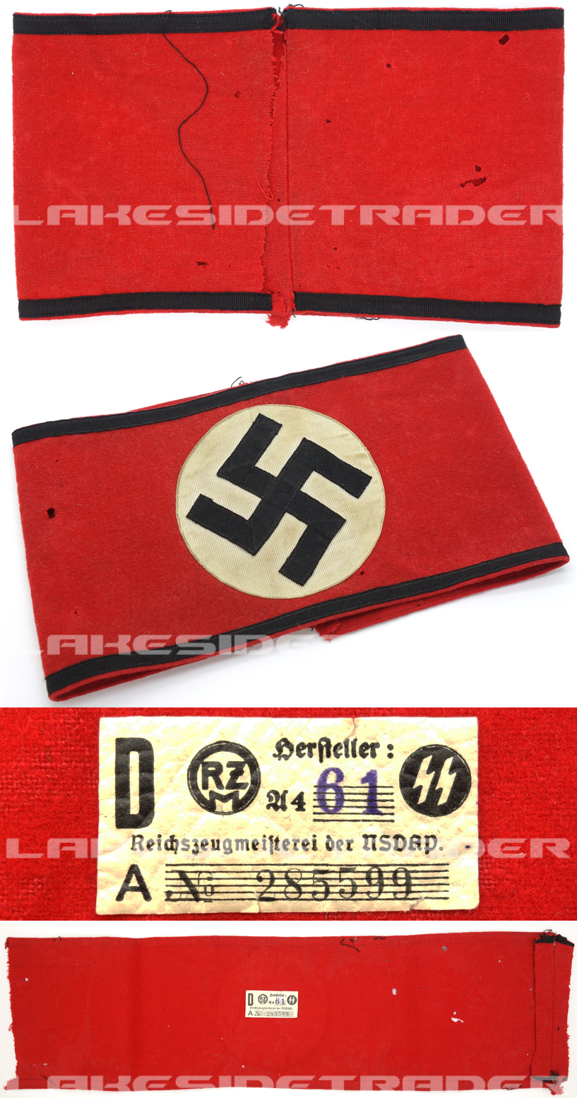 Tagged - Early SS Armband by RZM A4/61