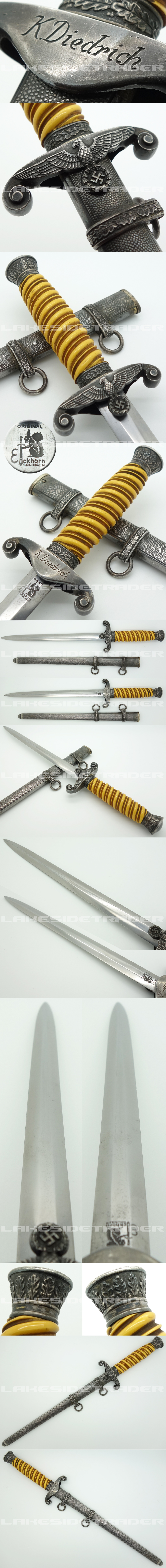 Personalized Army Dagger by C. Eickhorn