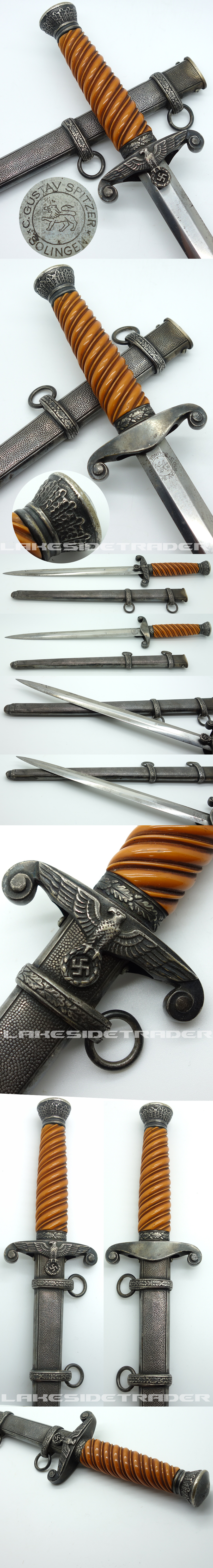 Early Army Dagger by Spitzer