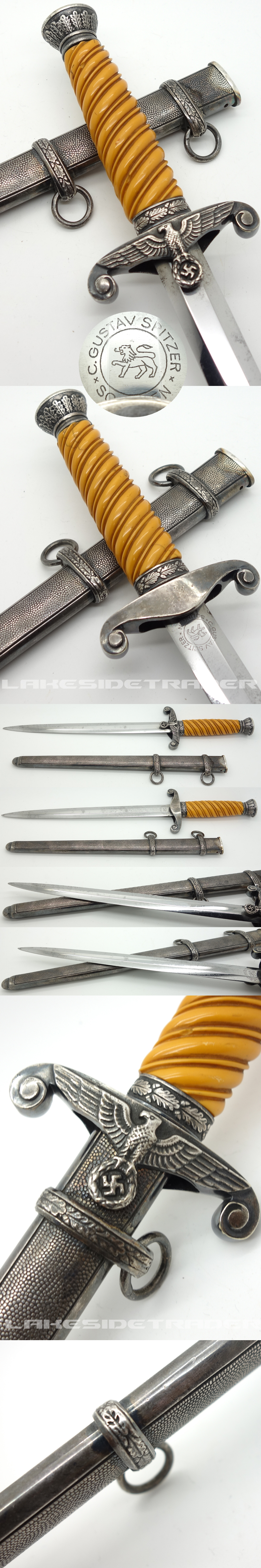 Early Army Dagger by Spitzer