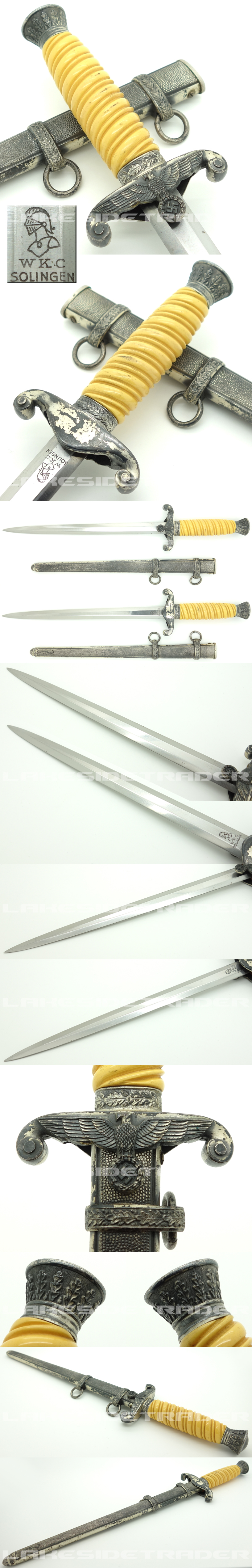 Heavily Lacquered - Army Dagger by WKC