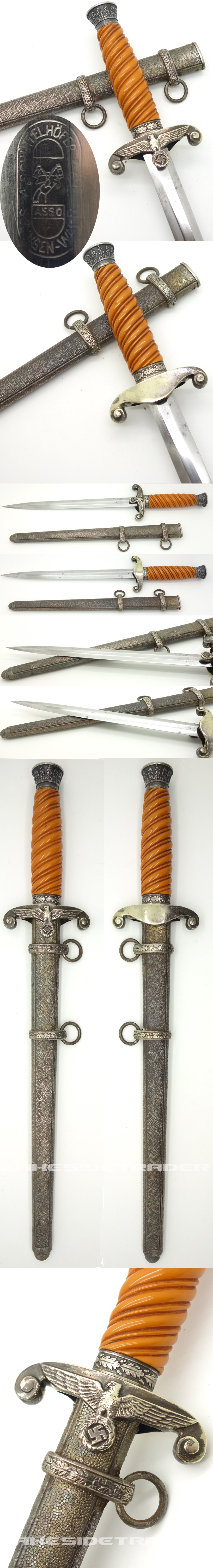 Army Dagger by A. Schüttelhöfer & Co.