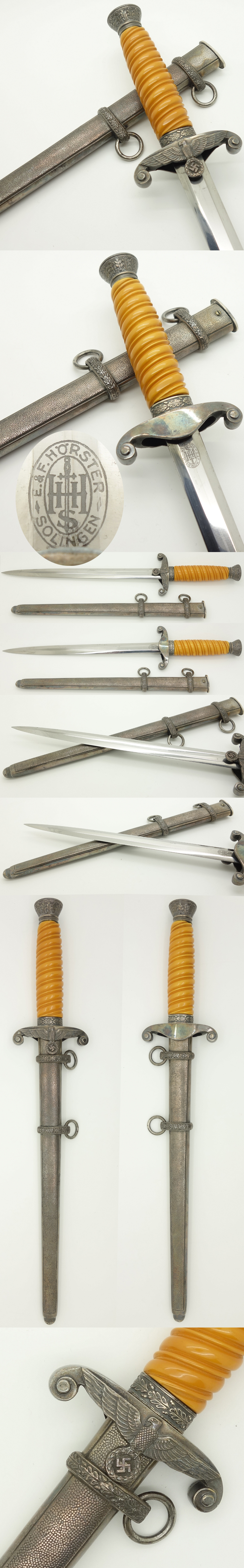 Army Dagger by E. & F. Horster