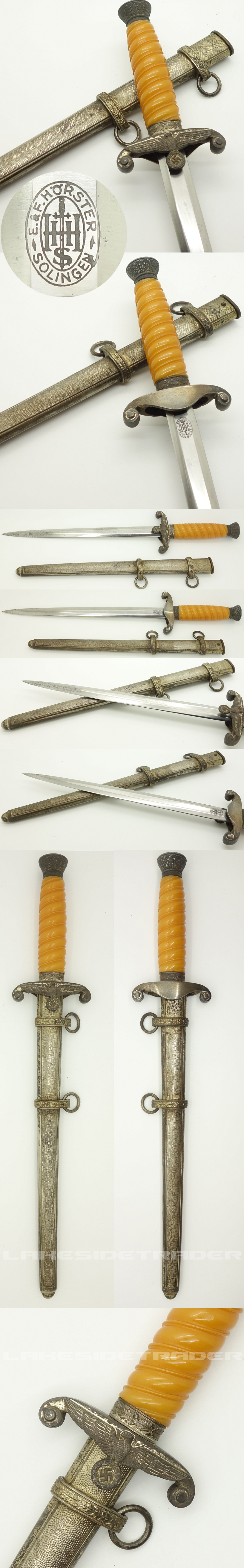 Army Dagger by E. & F. Horster