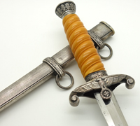 Army Dagger by Carl Eickhorn with Rare Aluminum Fittings