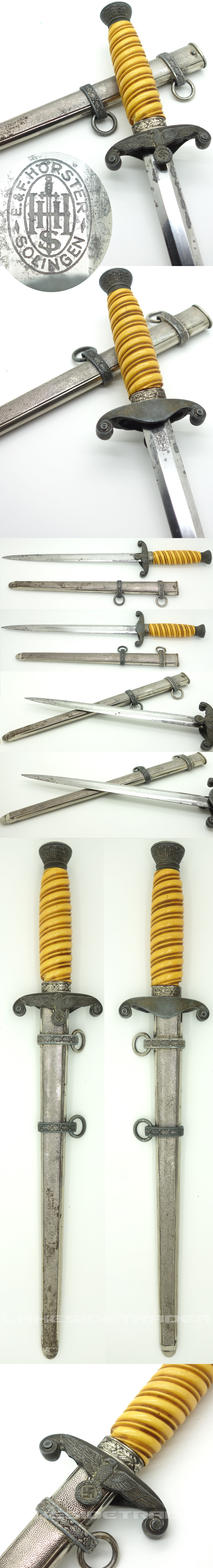 Army Dagger by E. & F. Horster