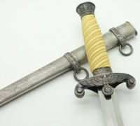 Interesting Unmarked Holler Army Dagger