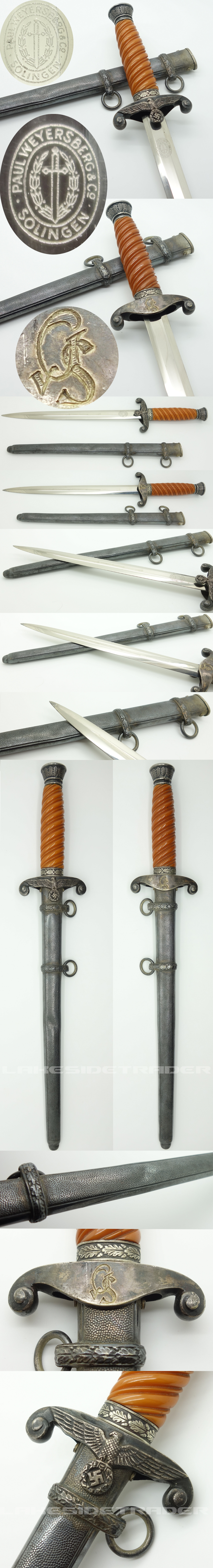 Personalized Army Dagger by Paul Weyersberg