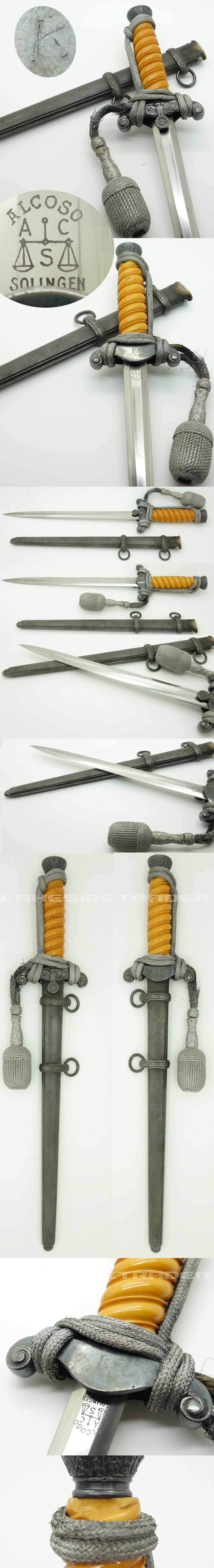 Early Army Dagger by Alcoso