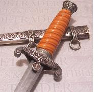 Beauty Paul Dinger Damascus Army Dagger