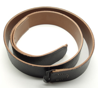 Reinactor Black Combat Belt.