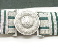 Army Officers Brocade Belt and Buckle
