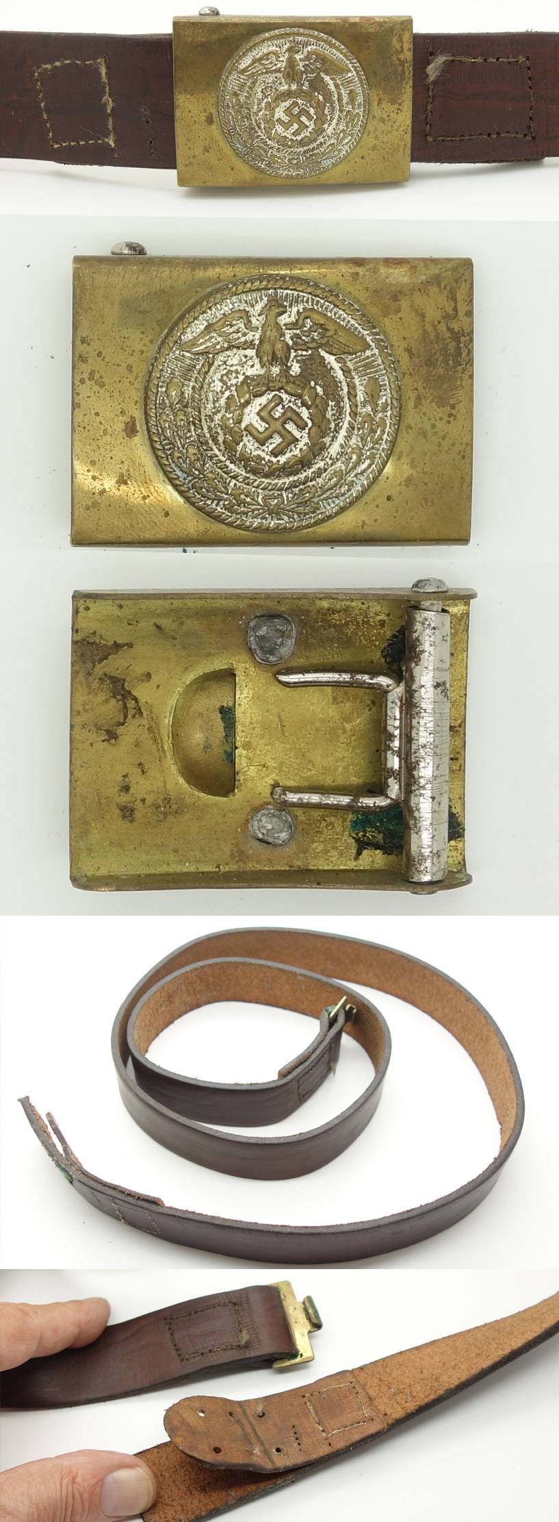 Early HJ Belt & Buckle