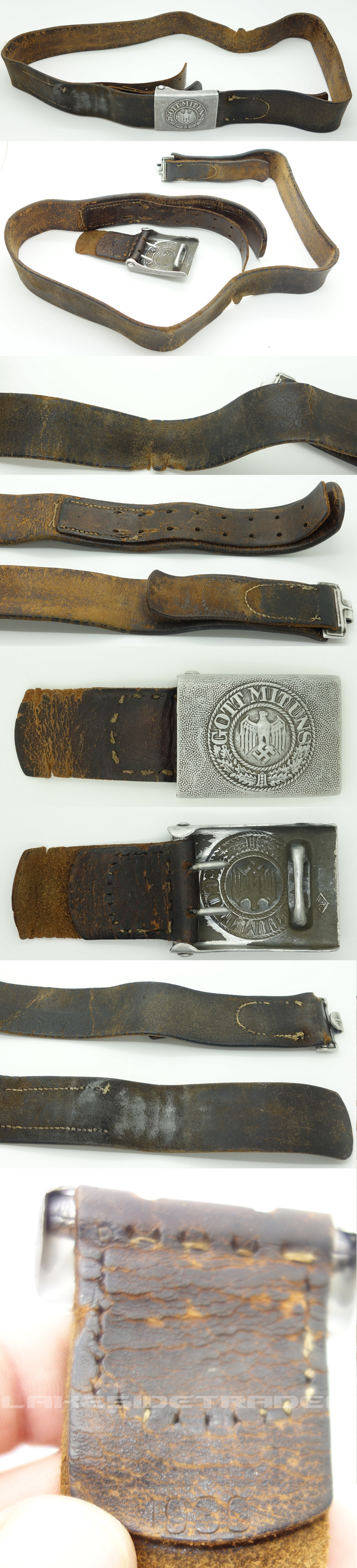 Army Dress Belt & Belt Buckle by OLC