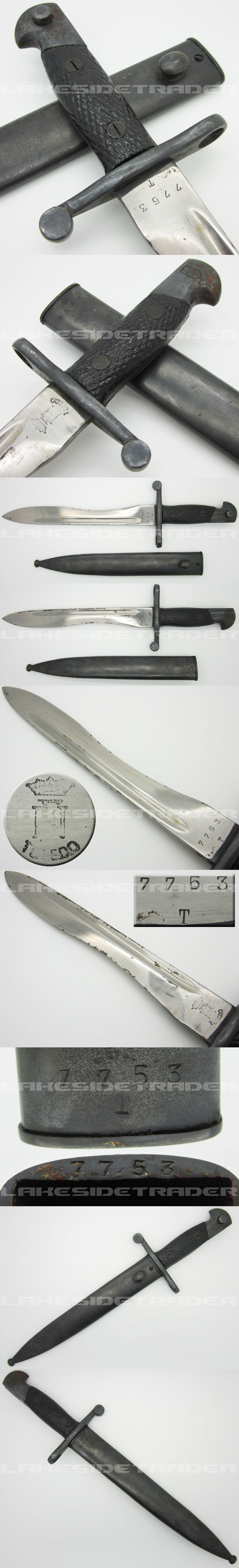 Spanish M1941 Knife Bayonet