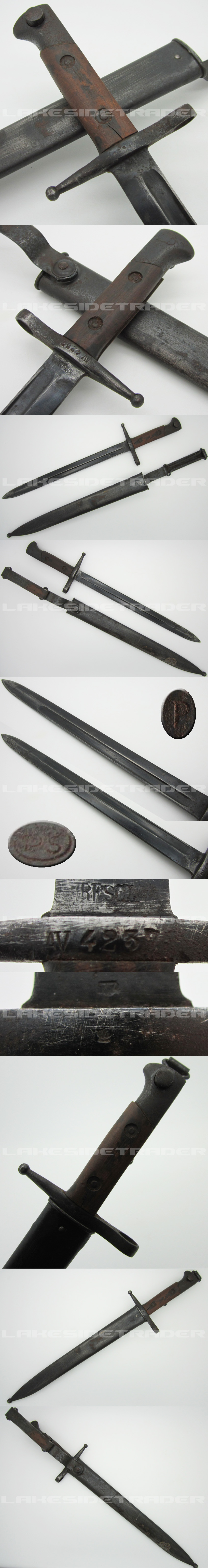 Italian M1891 Bayonet