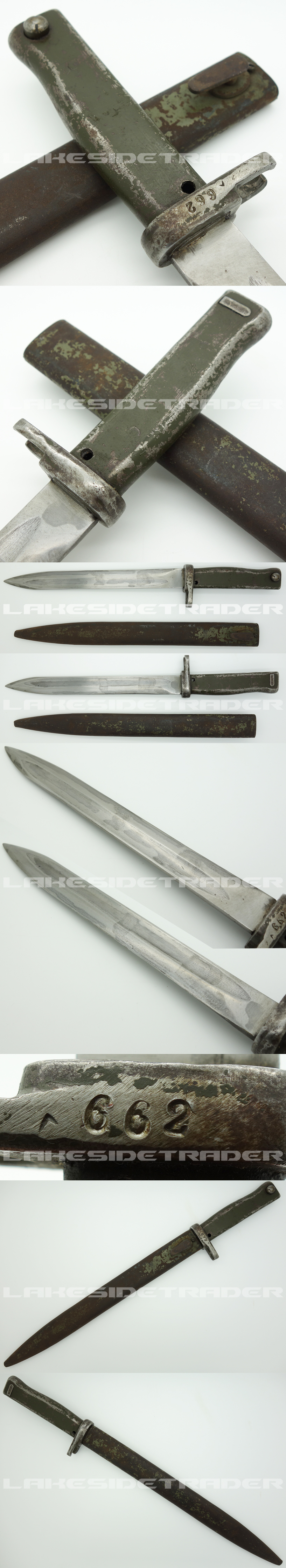 German 'Turked' Ersatz Bayonet