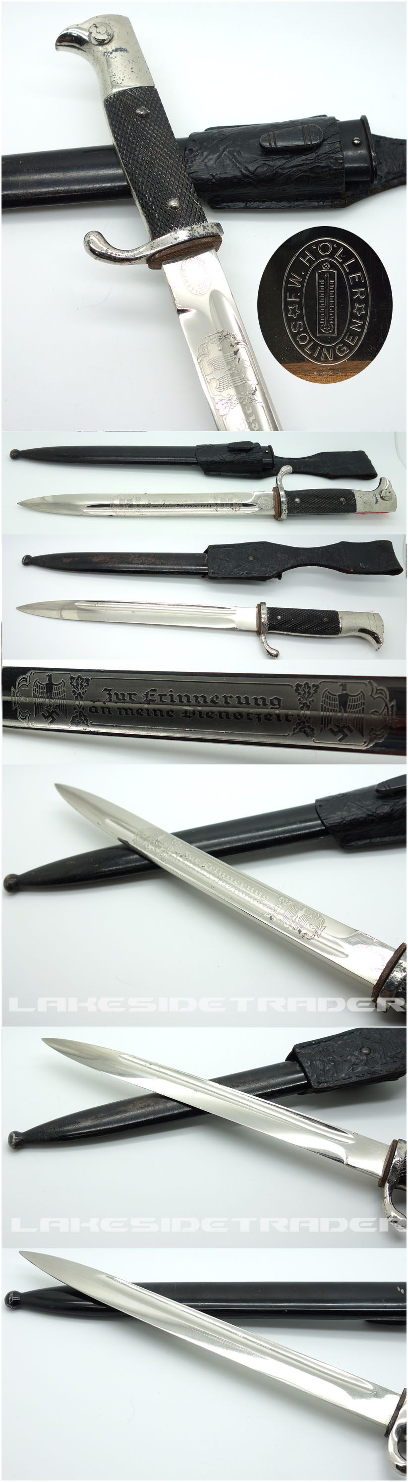 Etched Long Dress Bayonet by Höller