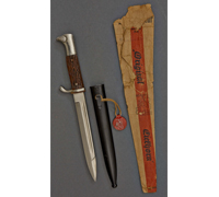 Unissued Bagged and Tagged Stag Grip Dress Bayonet