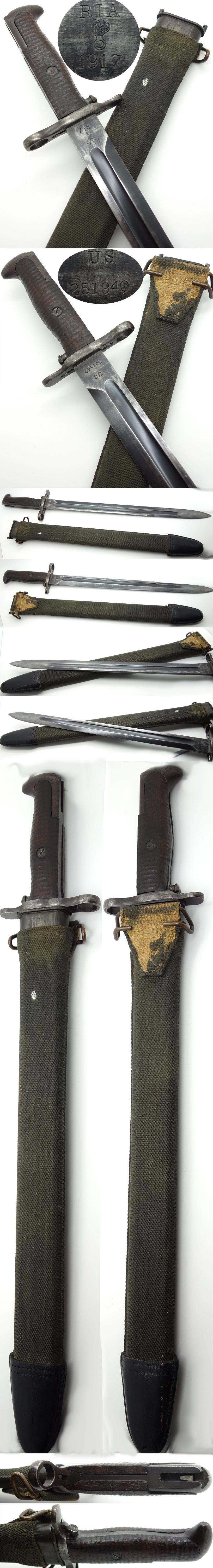 U.S. WWI 1903 Bayonet by RIA