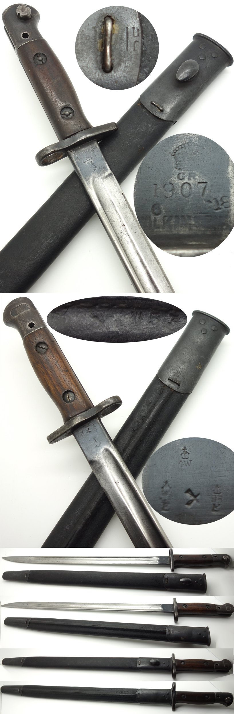 British 1907 Bayonet by Wilkinson