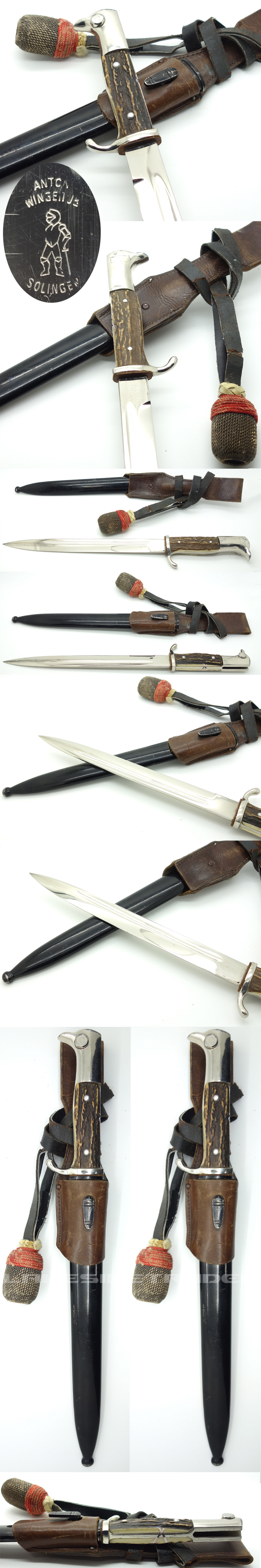 Long Stag Dress Bayonet by Anton Wingen