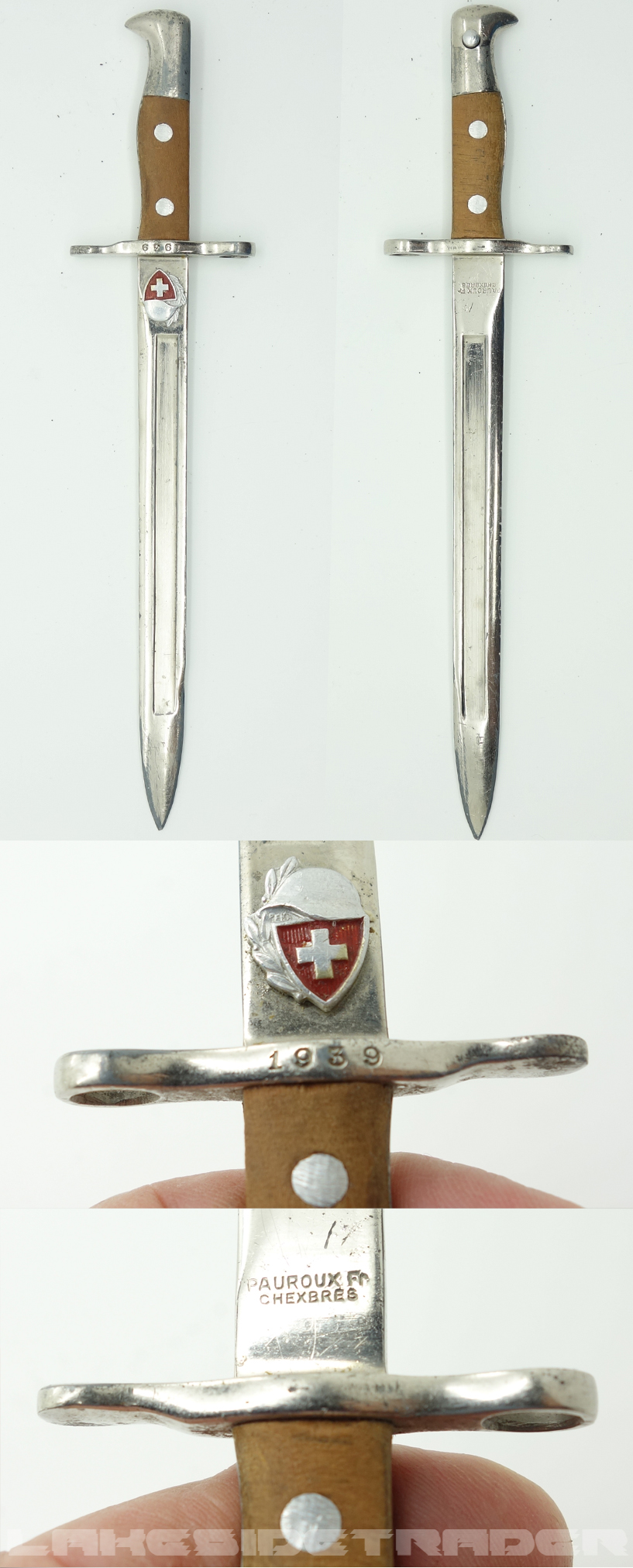 Miniature M1914 Swiss Sawing Bayonet 