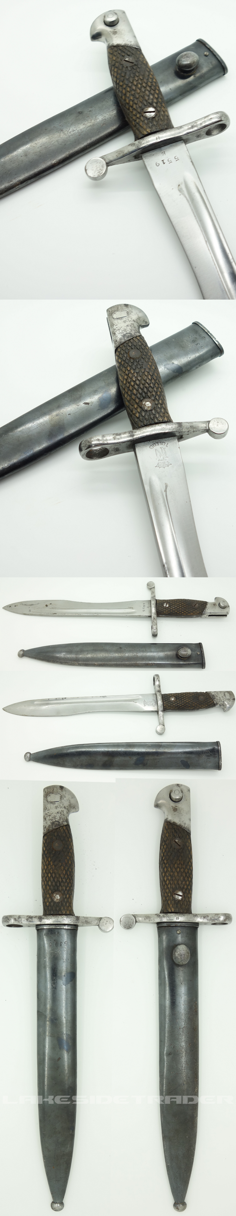 Spanish M1941 Knife Bayonet by Toledo
