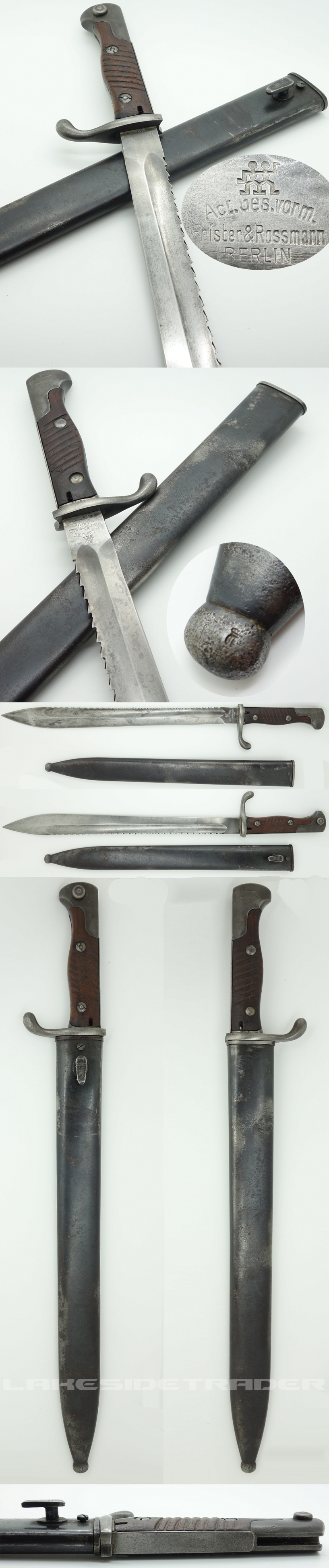SG-98/05nA Sawback Butcher Bayonet by Henckels