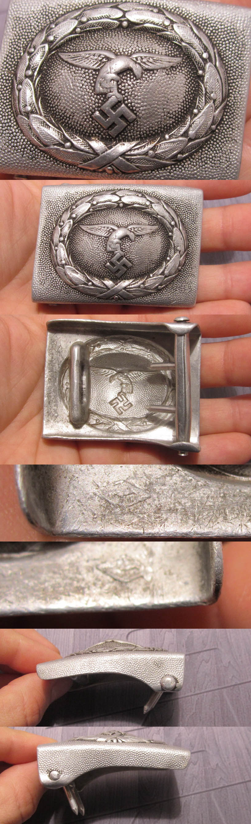 Early Luftwaffe Belt Buckle by RS&S