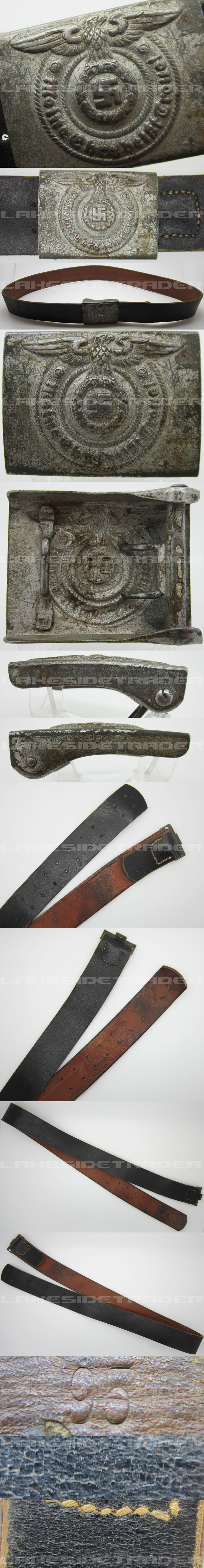 SS EM Belt and Buckle by Overhoff