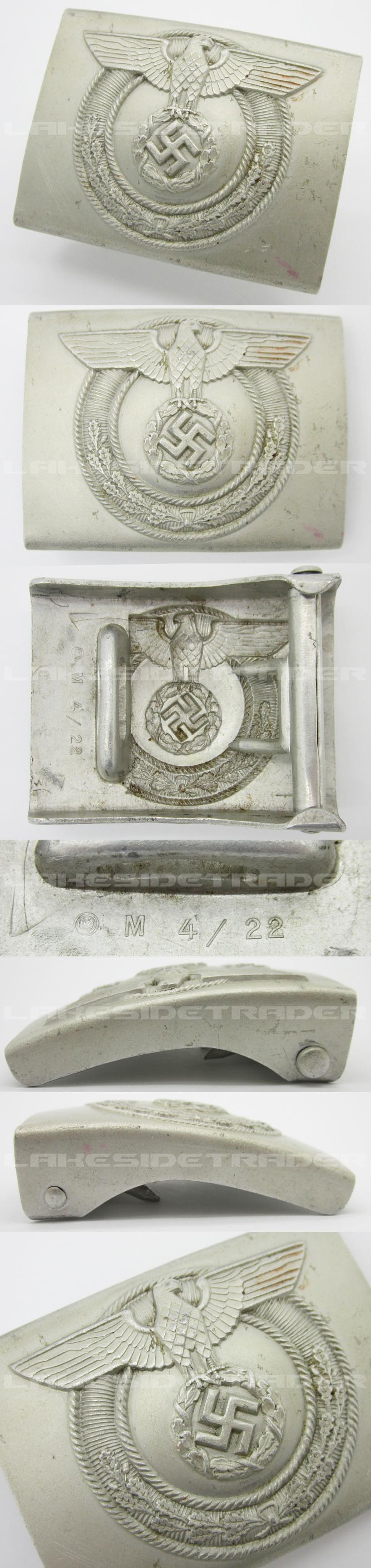 SA Wehrmannshaften Belt Buckle by RZM M4/22