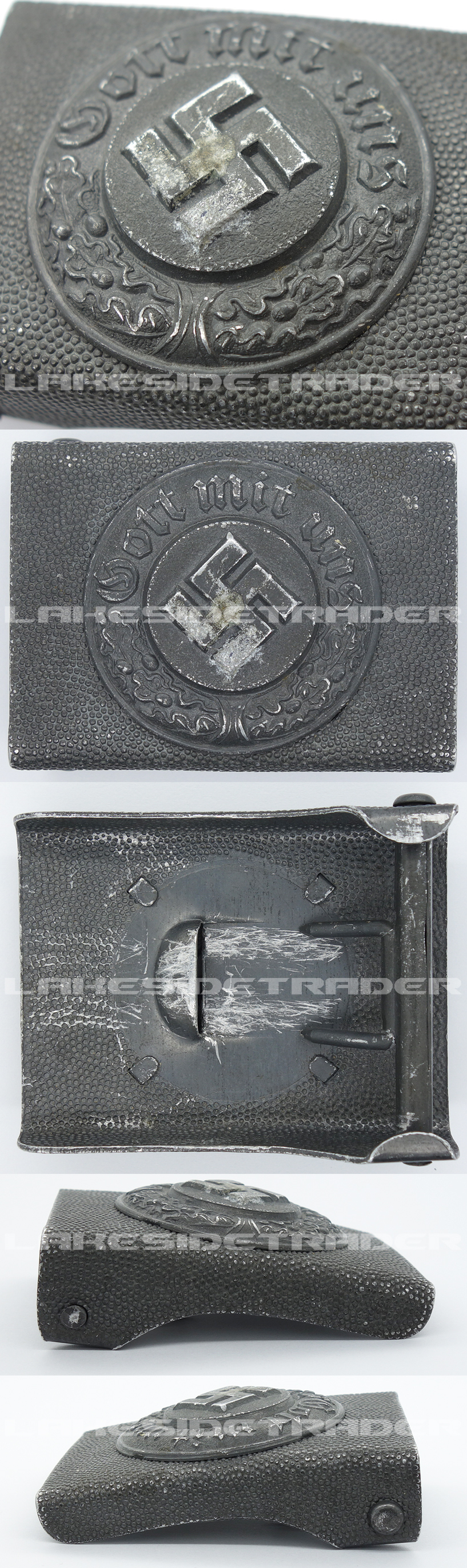 Fire Protection Police EM/NCO Belt Buckle