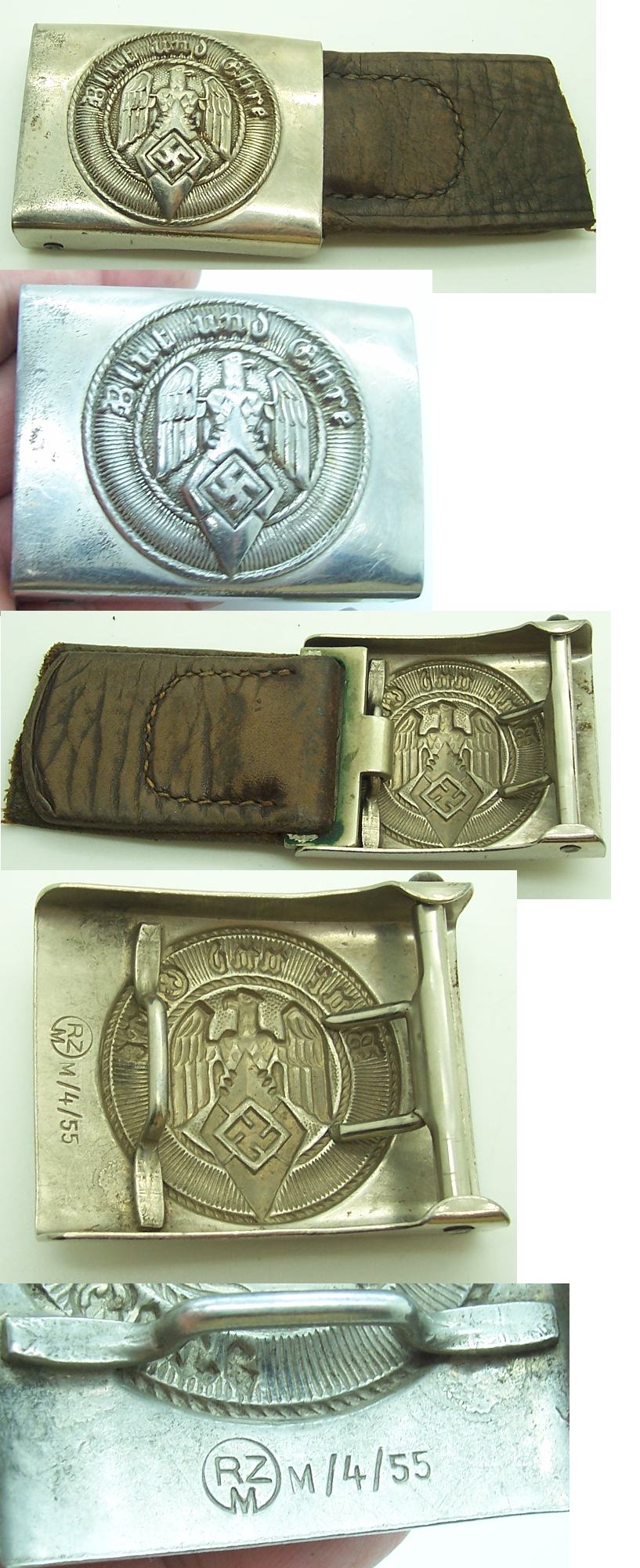 Hitler Youth Belt Buckle by Julius Kremp