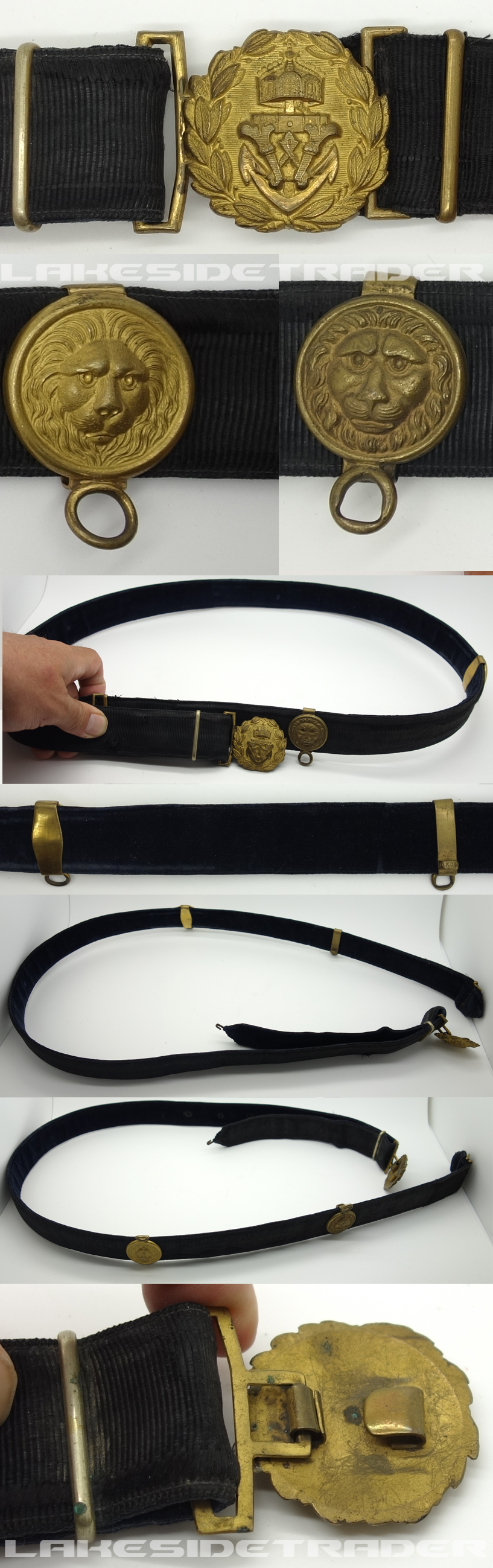 Imperial German Navy Officer's Daily Service Belt