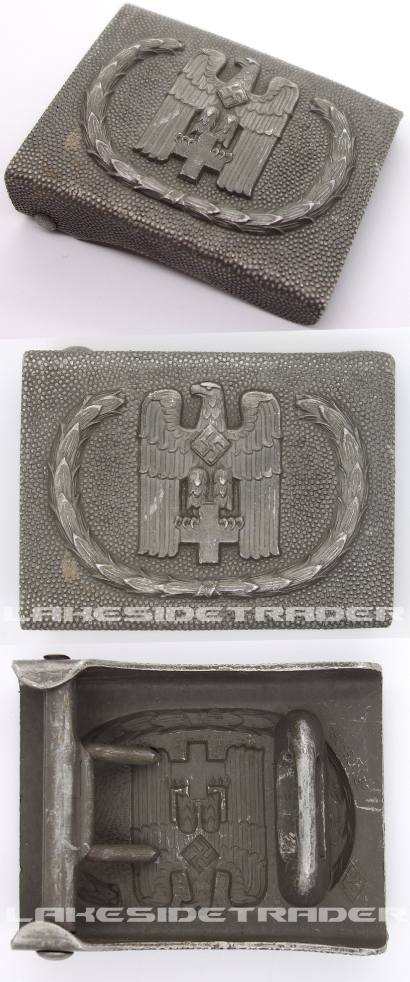 Red Cross Belt Buckle by Overhoff and co