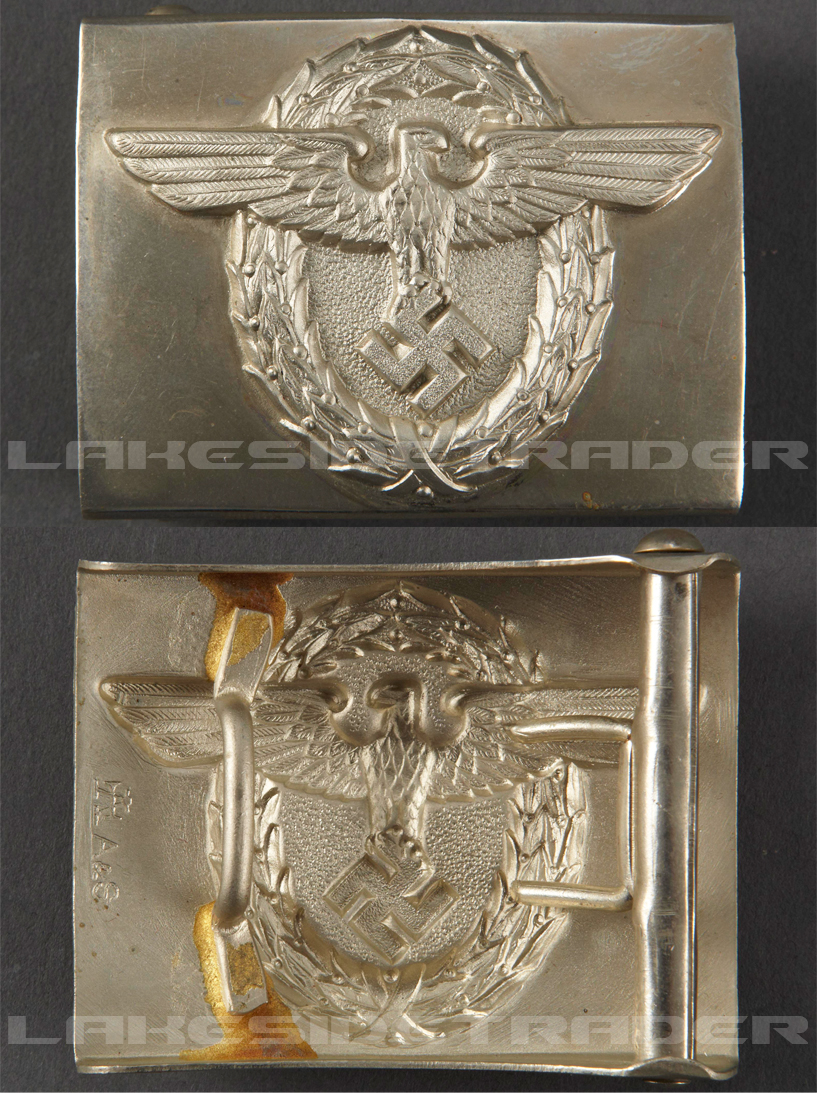 Rural Police (Landpolizei) Belt Buckle by Assmann