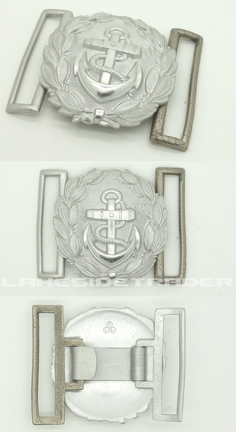 Navy Administrative Officers Belt Buckle by FLL