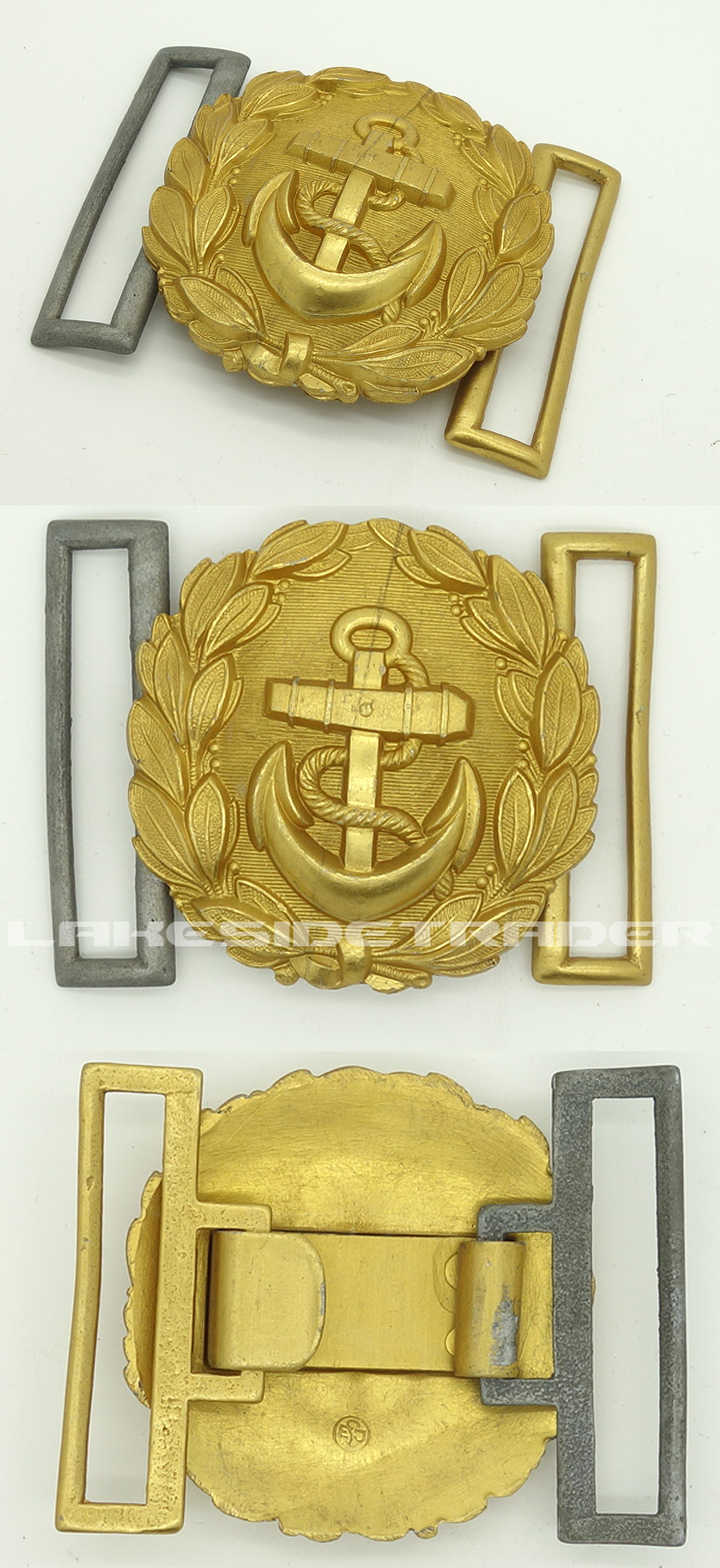 Navy Officers Belt Buckle by EJL