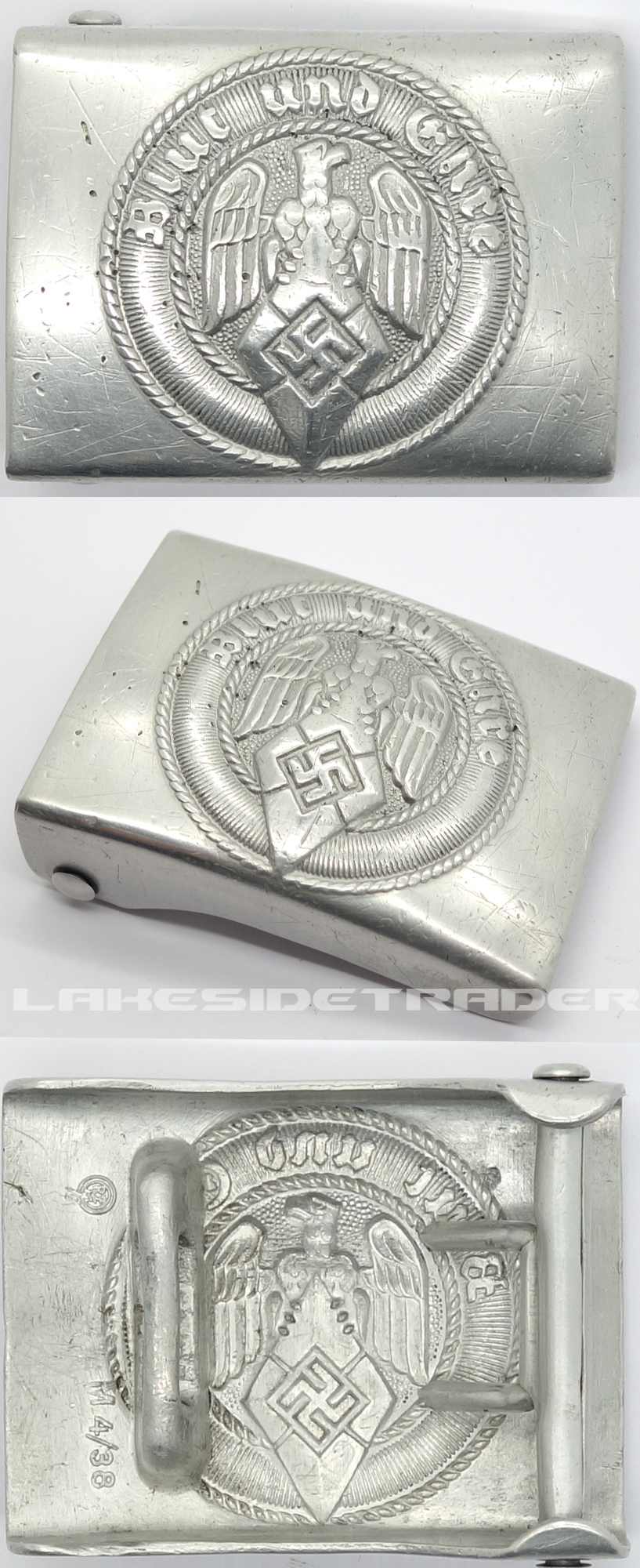Hitler Youth Belt Buckle by RS&S