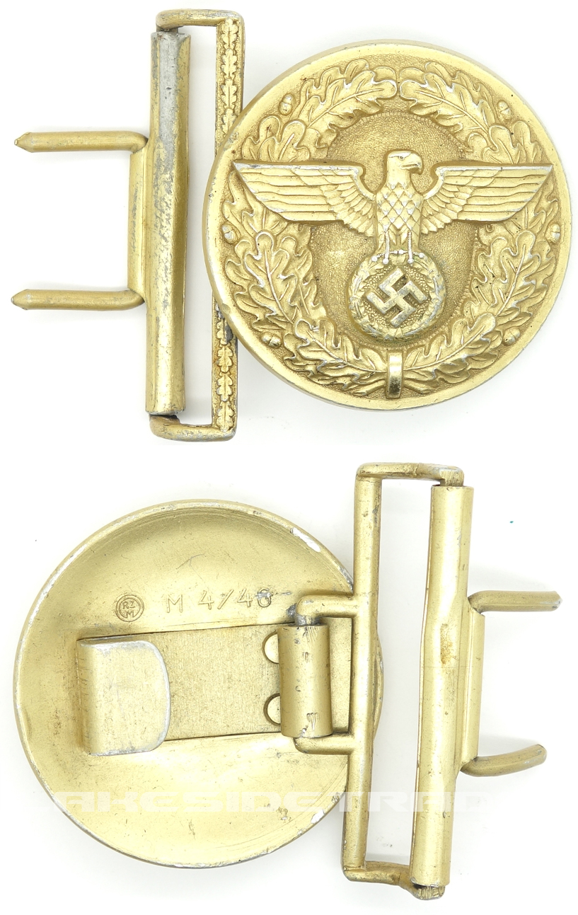 Political Leader Belt Buckle by Schroder